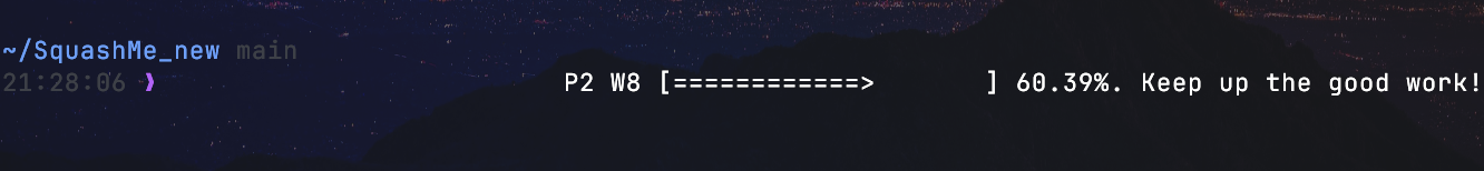 Pure prompt screenshot